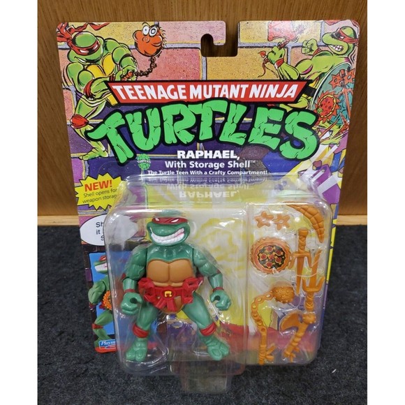 Teenage Mutant Ninja Turtles RAPHAEL 5" ACTION Figure Storage Shell New - Picture 1 of 3